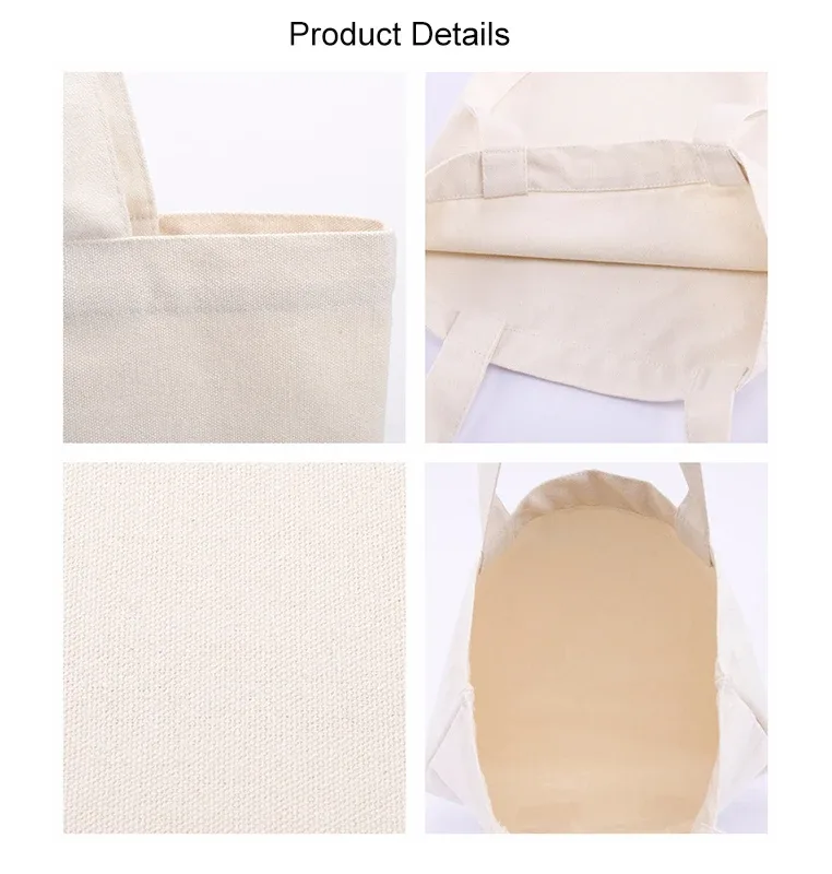 vente en gros de sacs d'épicerie en coton réutilisables personnalisés, 50 pièces/lot, logo imprimé, sac fourre-tout en toile haute capacité