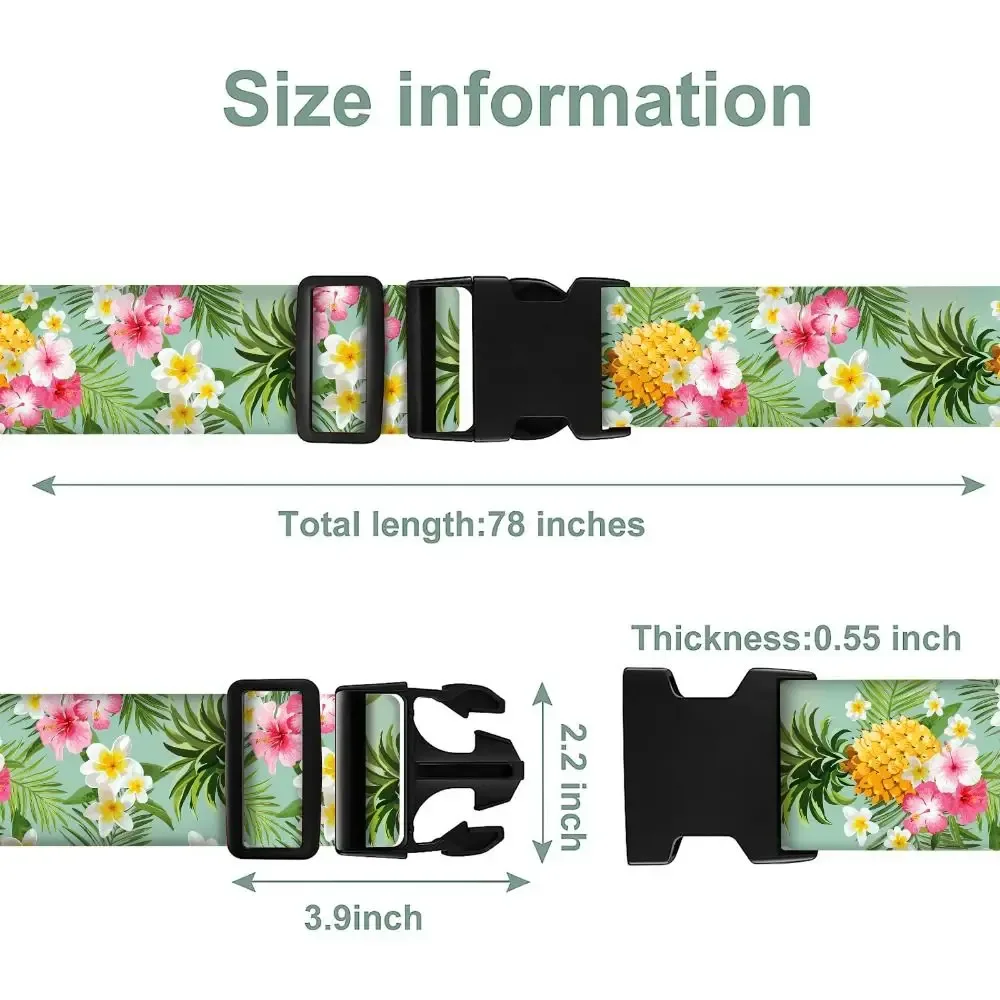 sangle de bagage réglable avec boucle, sangle croisée, ceinture de fixation, ceinture de conditionnement, ceinture antivol pour valise, accessoires de bagage