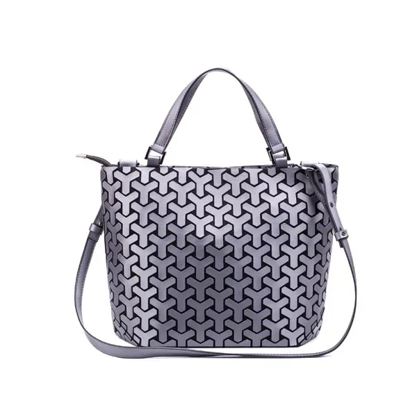 sacs à paillettes lumineux géométriques pour femmes 2024, sacs à bandoulière matelassés, sacs à main pliables laser unis pour femmes, bolsa feminina