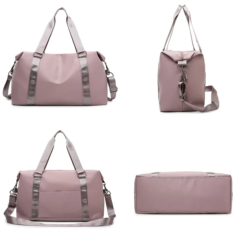 grand sac de voyage pour femme, sac fourre-tout, sac à main, sac à bandoulière imperméable, sac de sport pour le week-end, sac de gym, sac personnalisé avec logo et motif