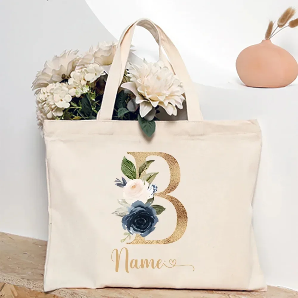 sac fourre-tout personnalisé pour demoiselle d'honneur avec initiales et nom, sac à bandoulière, sac de fête de bachelorette, sac à main de mariée, cadeau pour elle