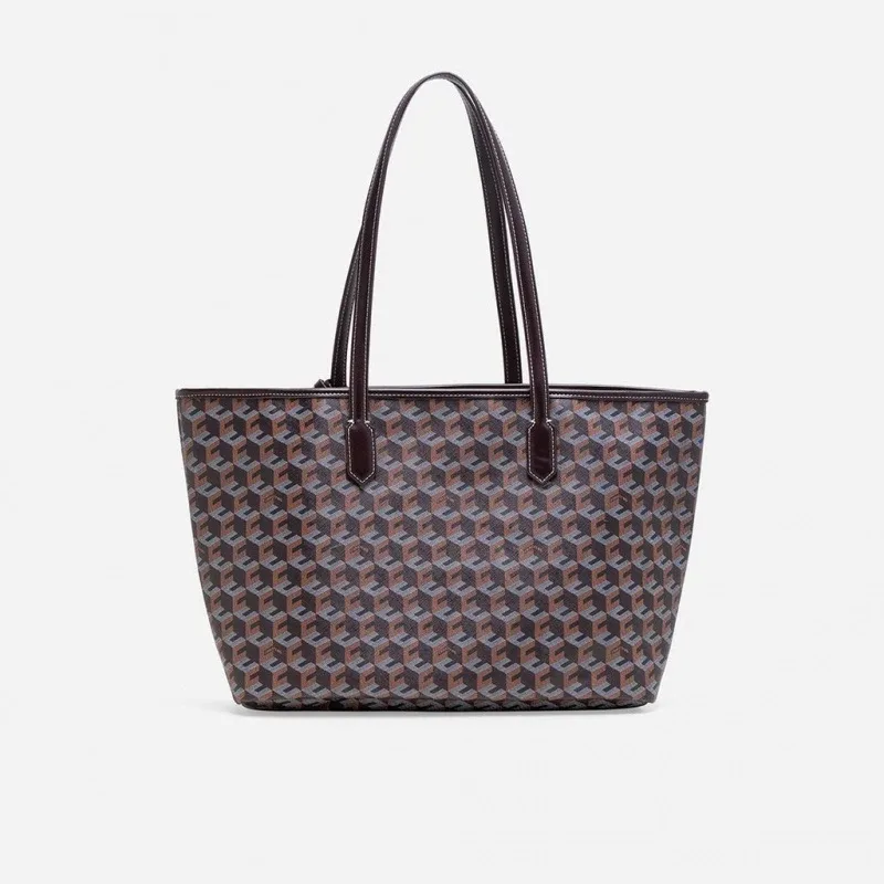 sac fourre-tout grande capacité assorti mère et fille, sac de shopping tendance pour femme, sac à main polyvalent à bandoulière