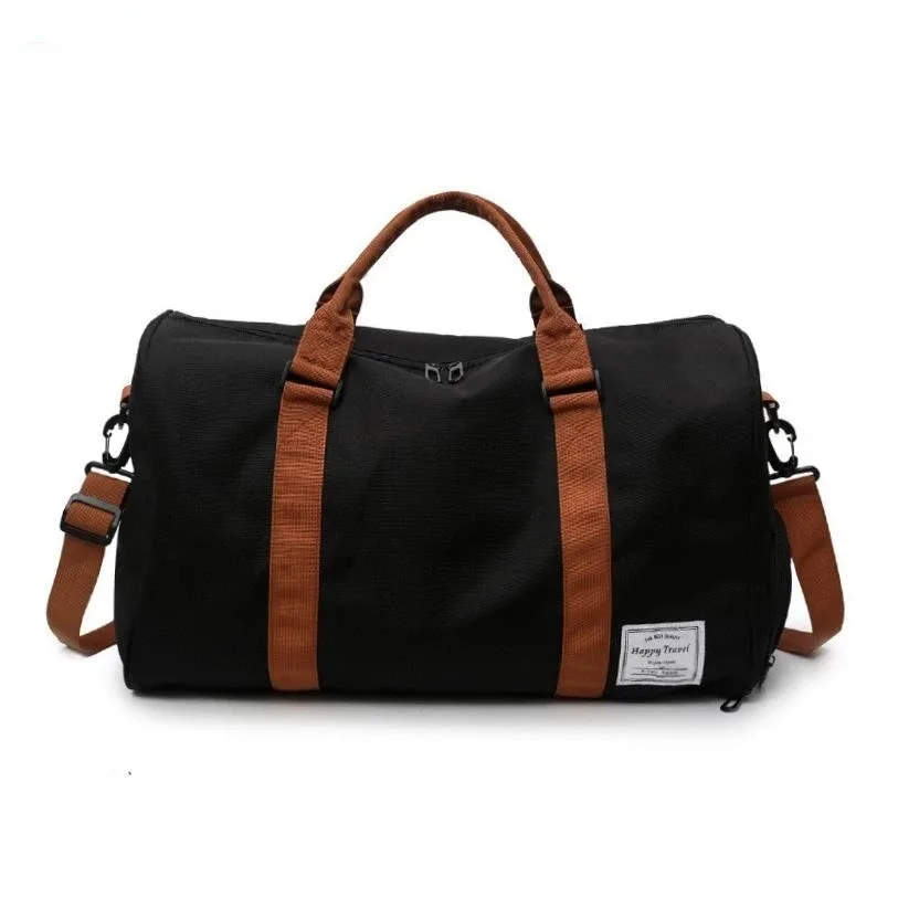 sac de voyage court tour week-end sport sac polochon de sport pour femmes et hommes vente chaude