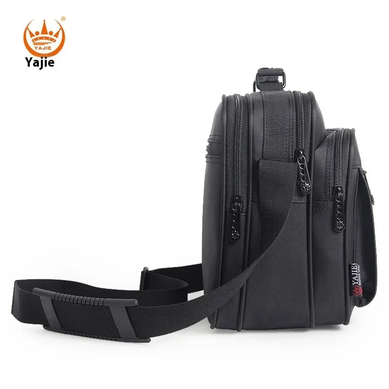 sac à bandoulière pour hommes, sacoche de messager, petite mallette d'affaires, grande capacité, multifonction, mode décontractée, étanche