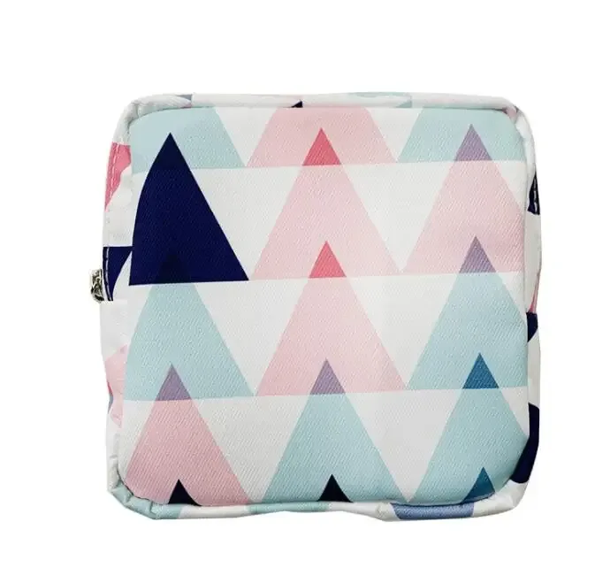 trousse polyester fleurs roses voyage cosmétiques maquillage femmes format carré motif cactus gris ours marbré