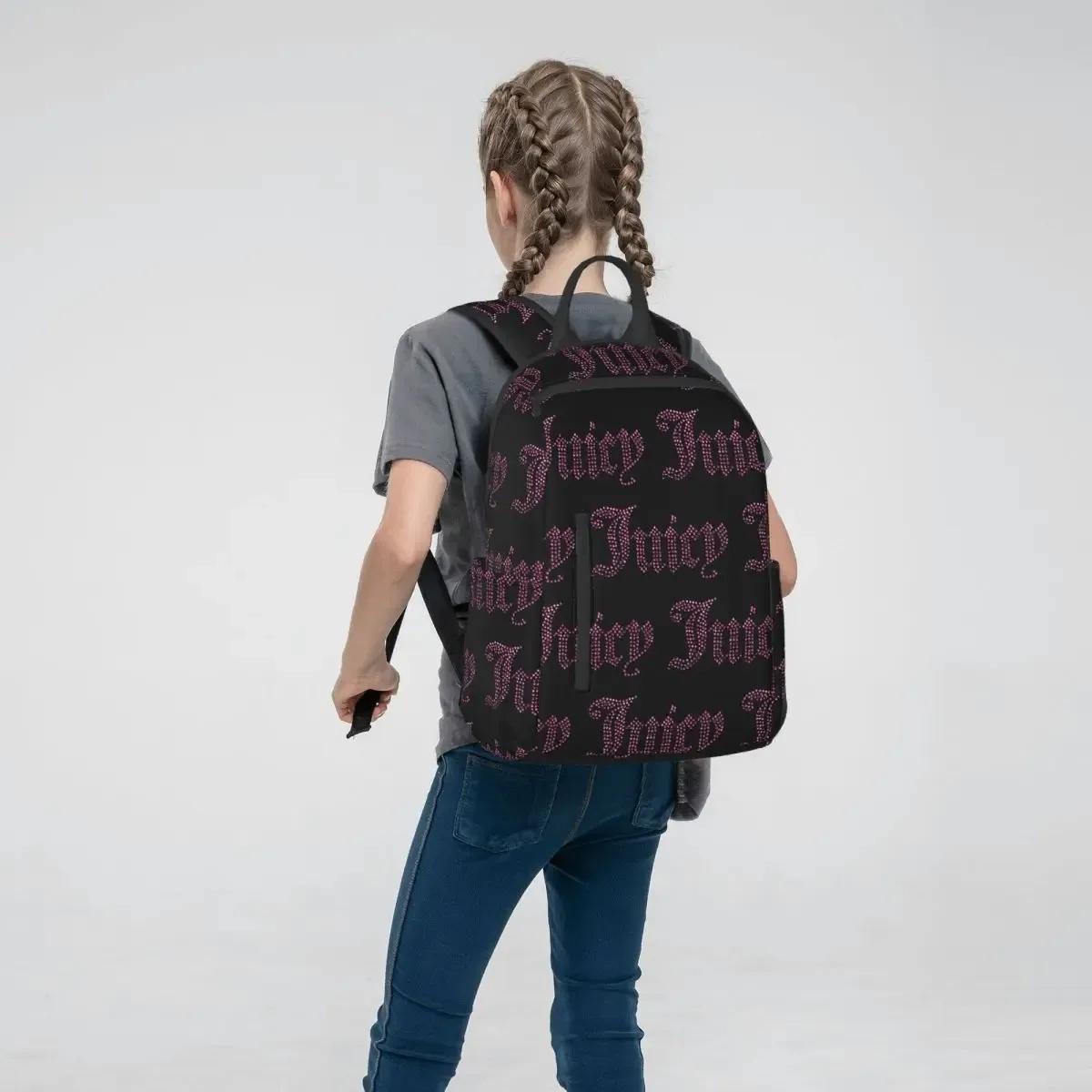 juicy couture sac à dos classique pour étudiants, sac d'école, sac à dos de randonnée, sac à dos de voyage pour hommes et femmes, sac à dos tendance, sacs à bandoulière