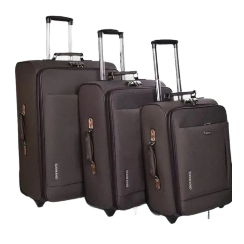 valise à roulettes en tissu oxford – bagage de voyage pour hommes et femmes avec roulettes