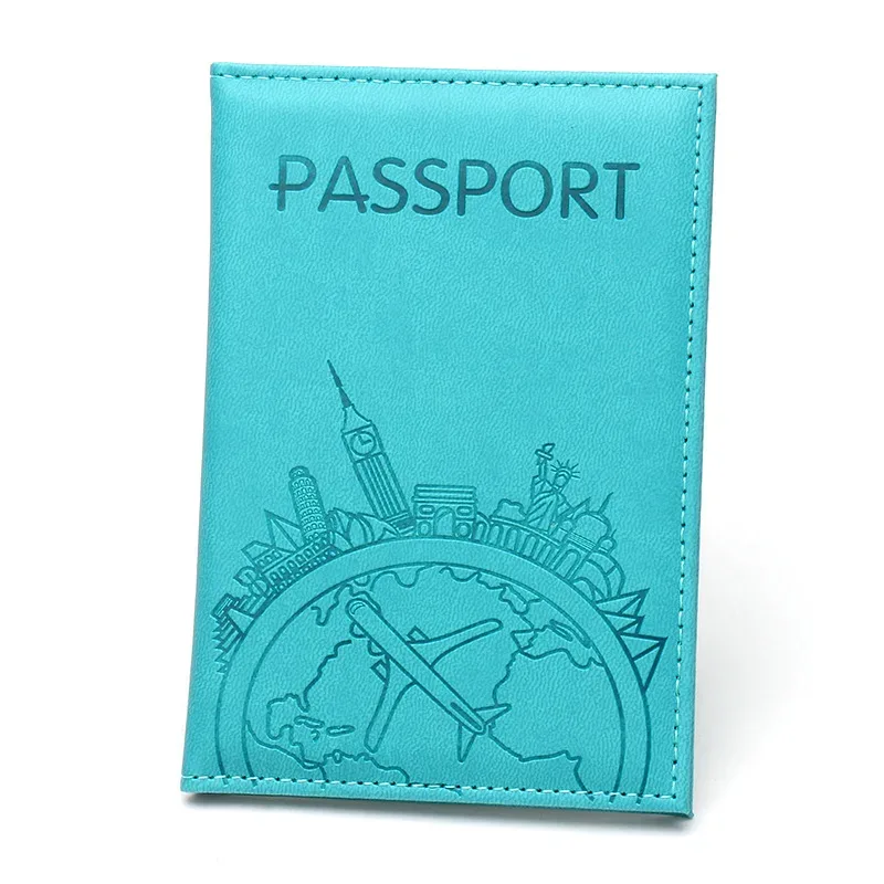 porte-passeport en cuir, étui pour passeport, porte-carte d'identité, porte-billets, accessoires de voyage