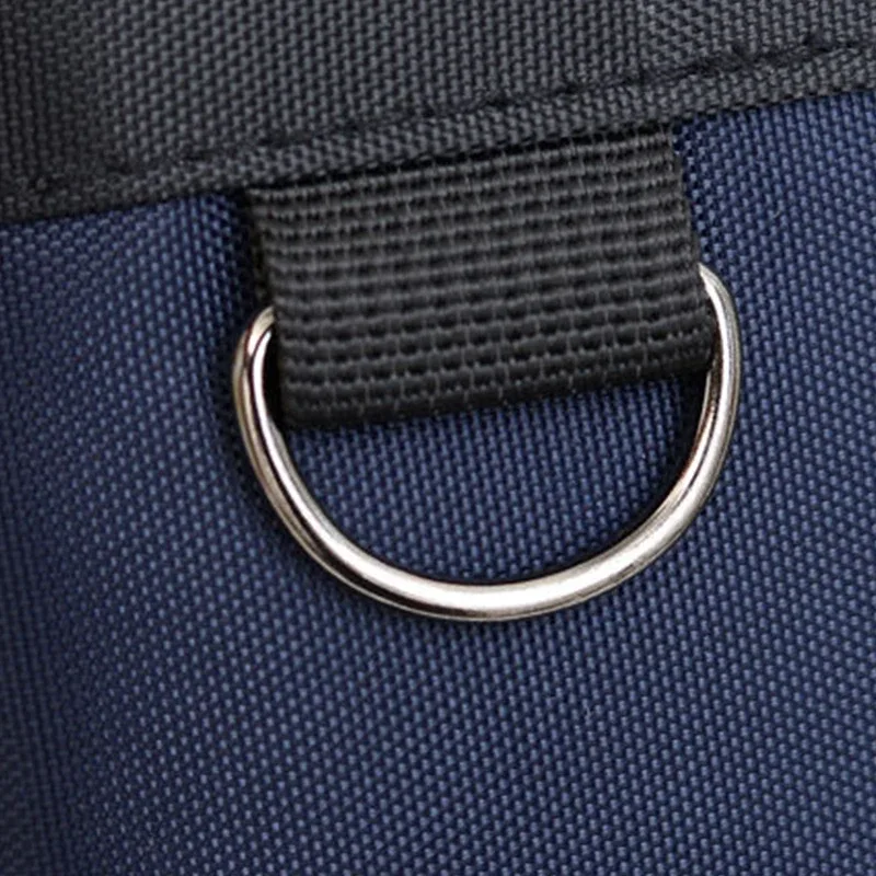sac bandoulière durable pour homme, sac à bandoulière en nylon résistant à l'eau avec design multi-poches pour les trajets quotidiens et les voyages