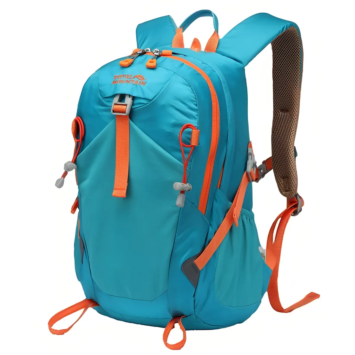 sac à dos décontracté royal mountain 20l 30l pour usage quotidien, randonnée avec housse de pluie, sac à dos en tissu nylon pour l'extérieur