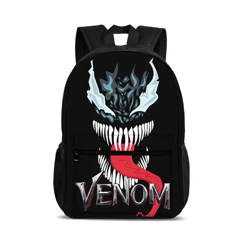 sac à dos venom school de grande capacité, sac à dos d'école à la mode, cadeau pour enfants, pratique et multifonctionnel