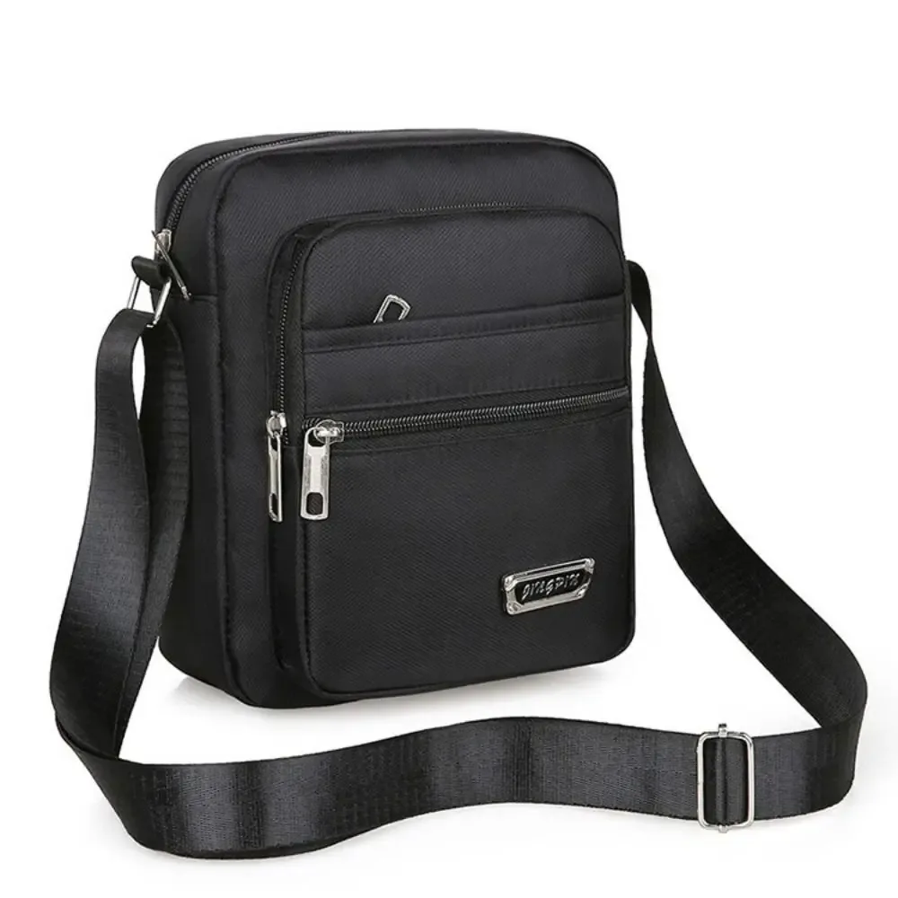 hommes sacs à bandoulière mâle nylon sacs à bandoulière garçon sacs de messager homme sacs à main pour voyage décontracté grand cartable gris