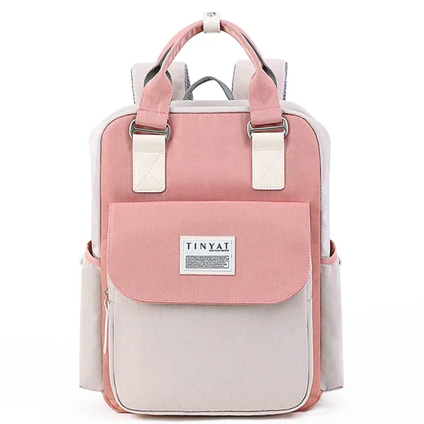 tinyat sac à dos antivol pour ordinateur portable pour femme sac à dos d'université étanche sac à dos de voyage d'affaires de 14 pouces avec fermeture éclair verrouillable
