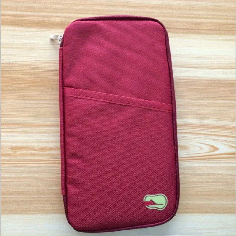 portefeuille de voyage pour passeport, porte-carte de crédit, organisateur, porte-monnaie, sac à documents, sac à main multifonction, sac de voyage, pochette de rangement