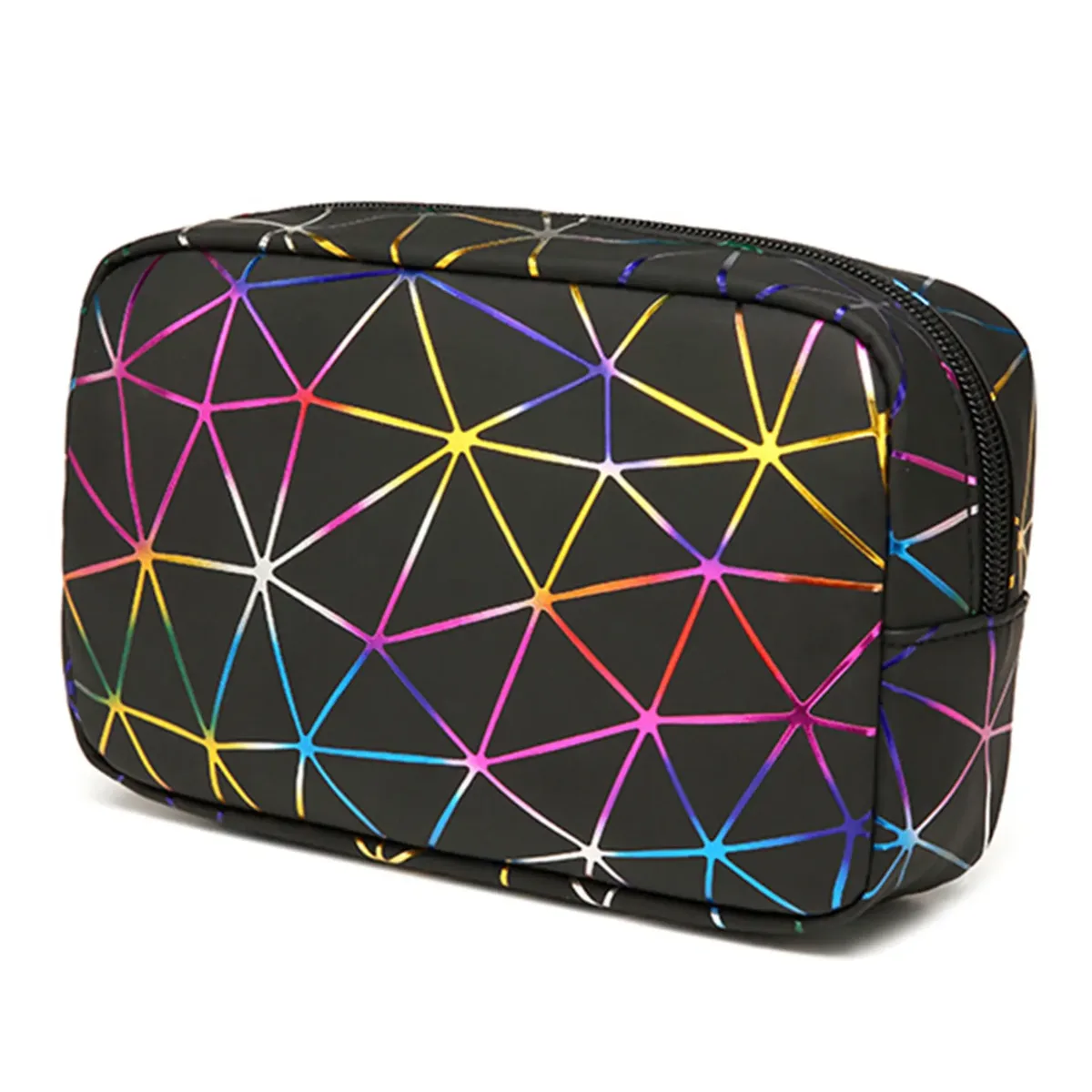 sac à cosmétiques pour femmes, pochette de rangement de maquillage étanche rétro, trousse de toilette de voyage, pour sac à pinceaux de maquillage, trousse de maquillage portable polyvalente