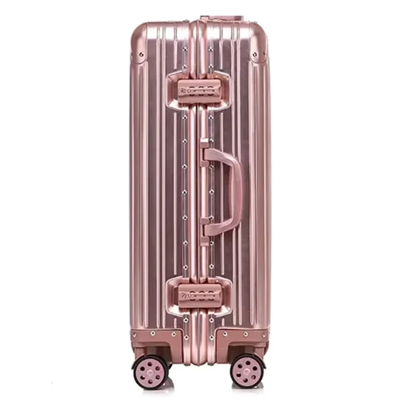 valise colenara 20 "24" 26 "29 pouces en alliage d'aluminium et de magnésium, grande capacité, haute qualité, pour hommes, voyages d'affaires
