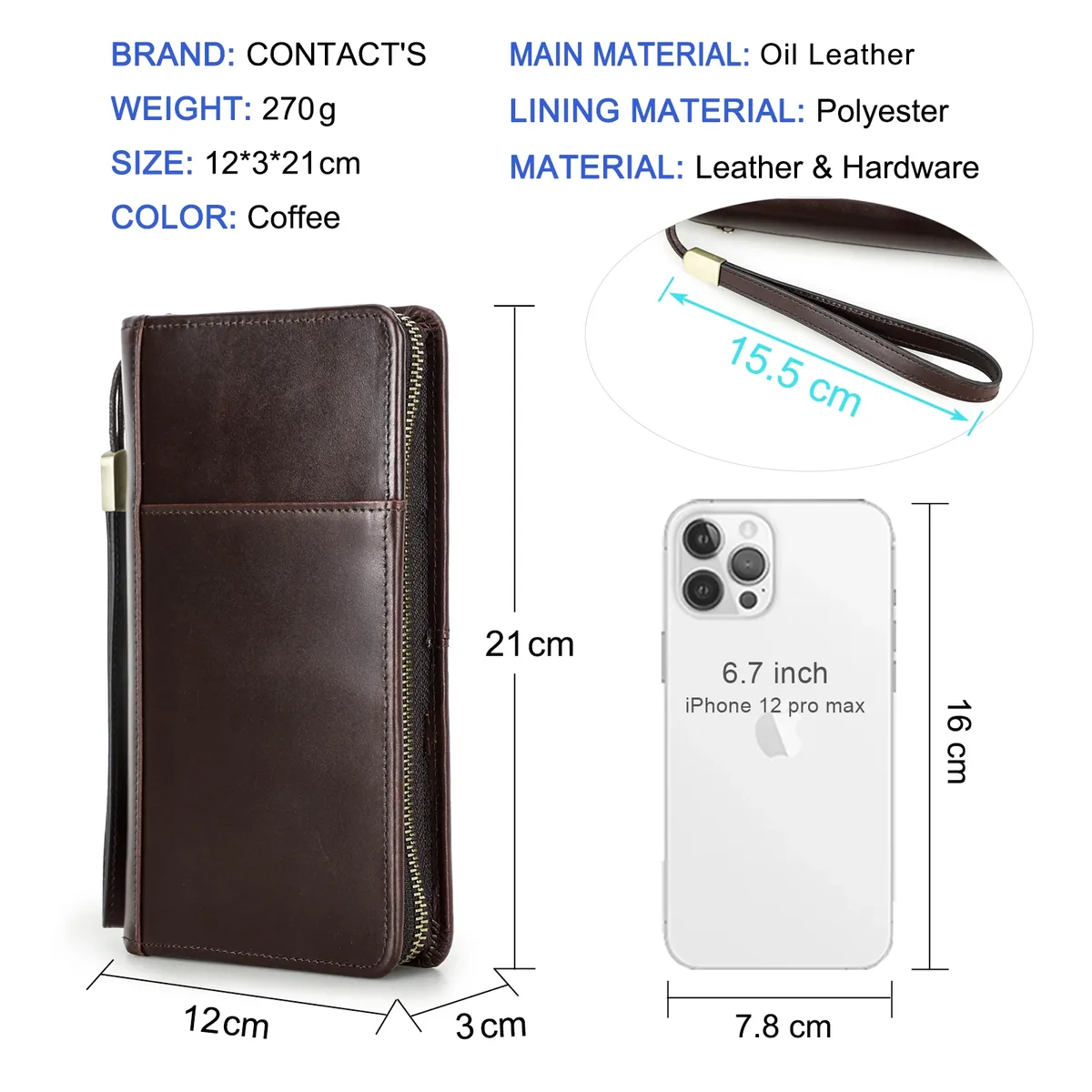 porte-passeport en cuir véritable pour homme de la marque contact avec emplacement pour stylo, portefeuilles de voyage pour passeports familiaux, porte-cartes d'identité, organiseur de documents, pochette pour documents