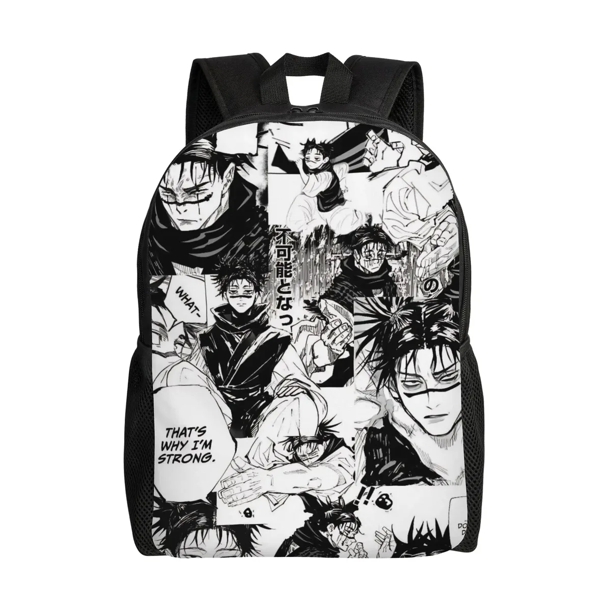 sac à dos choso pour hommes et femmes, sac à dos cool pour le lycée, le travail, le quotidien, sacs en toile kaisens anime pour l'université, durables
