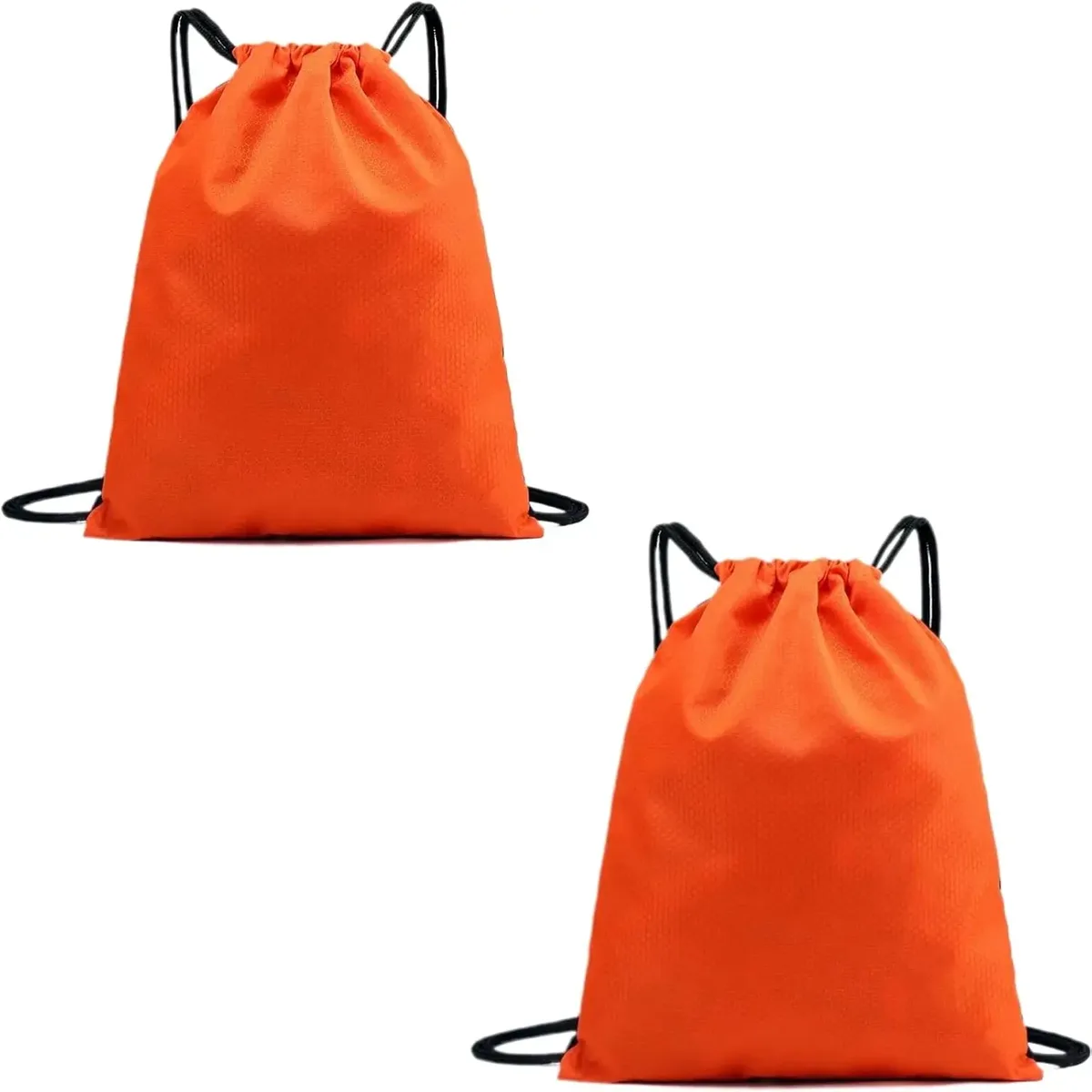lot de 2 sacs à dos à cordon de serrage en polyester 210d résistant à l'eau, sac de sport léger pour voyage, école, camping
