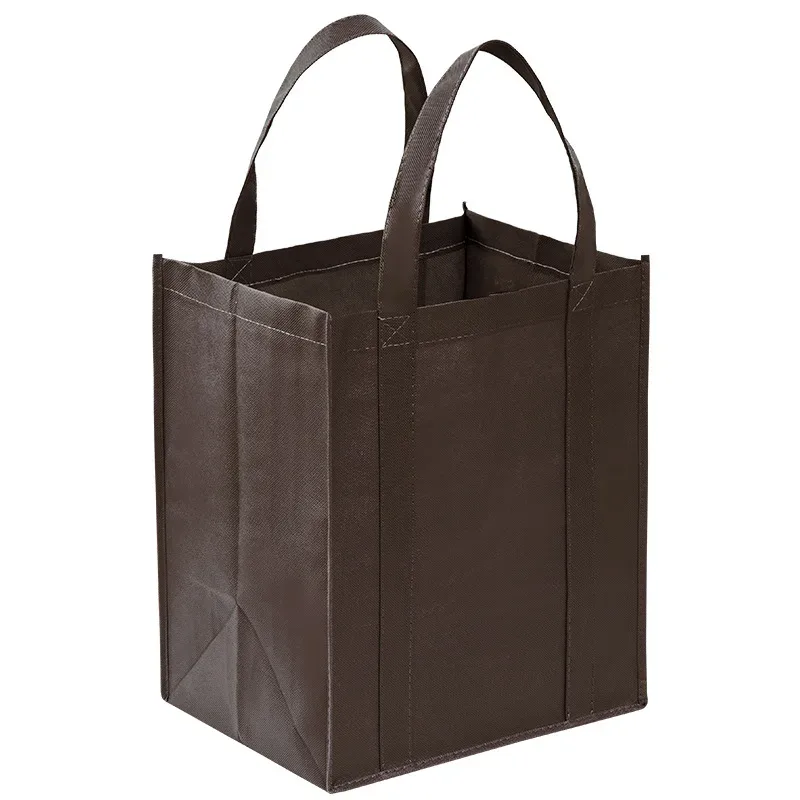 sacs à provisions réutilisables simples pour femmes, sac à main d'épicerie portable et écologique, sac fourre-tout de grande capacité, pliable et rapide