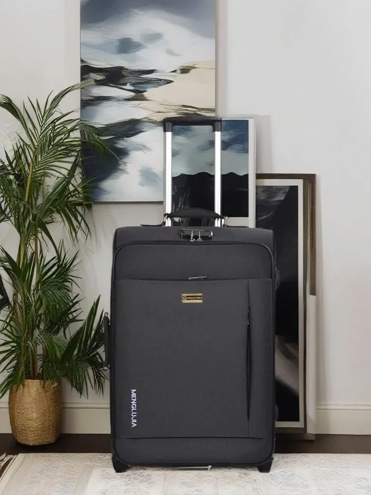 valise à roulettes en tissu oxford – bagage de voyage pour hommes et femmes avec roulettes