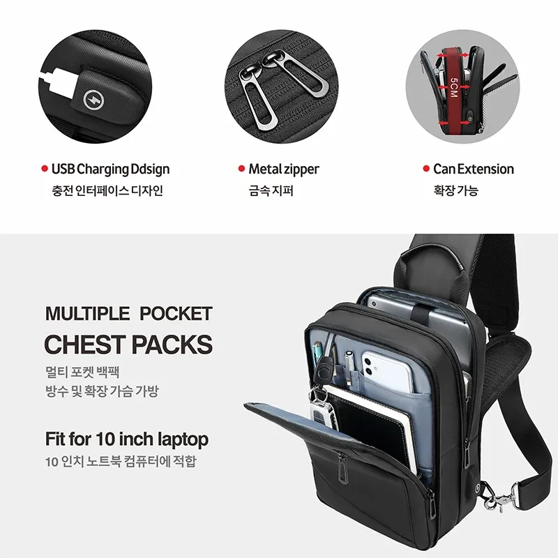sac à dos militaire suisse pour ordinateur portable, 17 pouces, multi-poches, extensible, étanche, usb, pour l'école, voyage d'affaires
