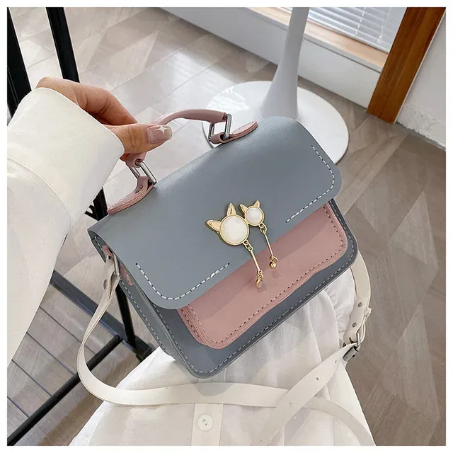 kit de matériaux de fabrication de sacs à bandoulière en cuir pu, ensemble de couture de sacs cambridge pour femmes, sac à main fait à la main, accessoires semi-finis, bricolage
