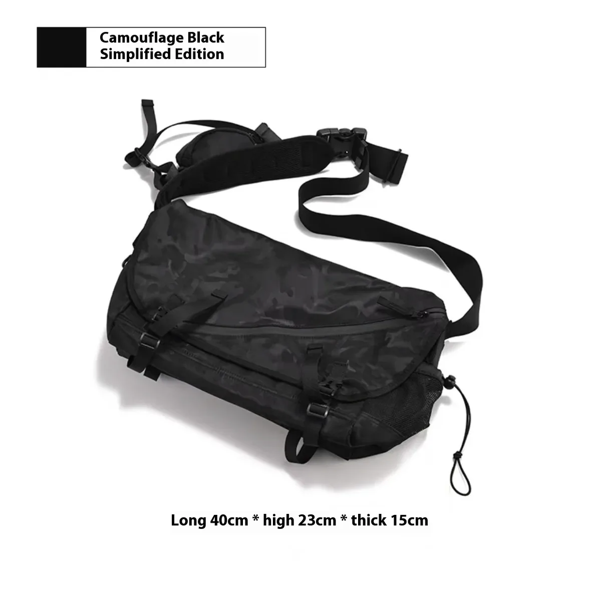 sac à bandoulière décontracté en nylon pour hommes, sac d'école japonais pour adolescents, sac à bandoulière pour ordinateur portable, streetwear, sac croisé de voyage, sacoches pour hommes