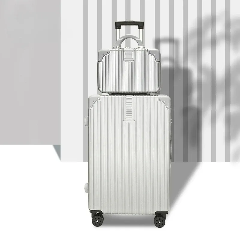24/26/28 pouces grande taille valise de voyage à roulettes ensemble 20 pouces bagage à main avec roues fermeture éclair valise à roulettes