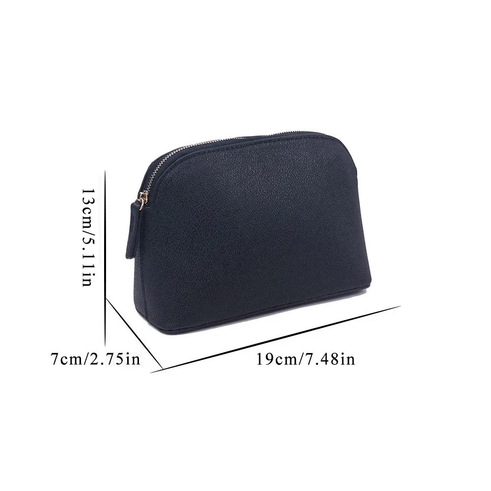 sac compression cuir similicuir texture grainée couleurs rose violet bleu gris noir rouge kaki beige lisa doré voyage cosmétiques