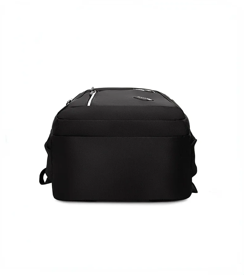 grande capacité hommes sac à dos oxford noir solide lycée sacs adolescent collège étudiant sac à dos multifonctionnel sac à dos sacs à dos