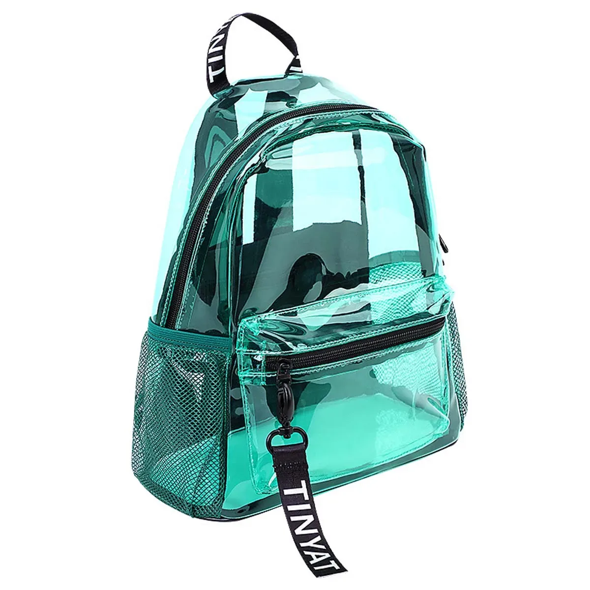 sac à dos transparent en pvc imperméable pour femmes, cartable de voyage de plage, sac de msi pour filles, nouvelle mode, vente en gros