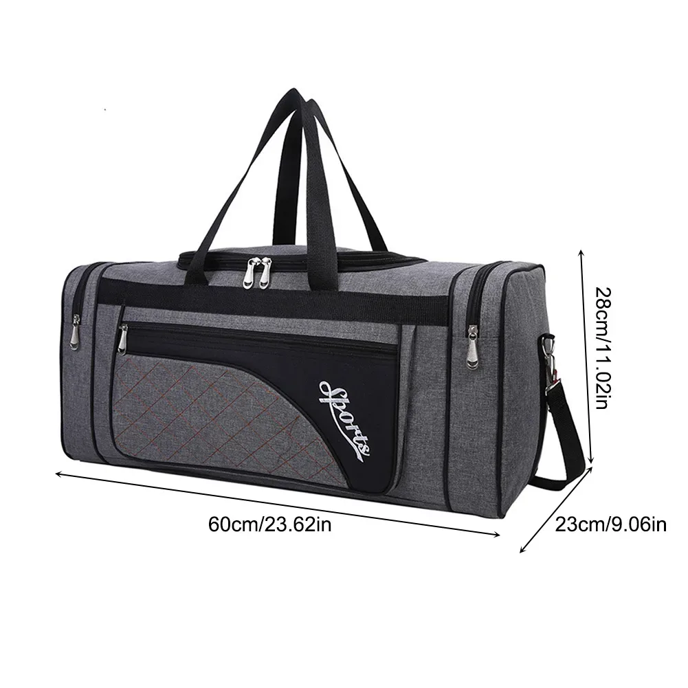 oxford – sacs de séparation sec et humide, sacs de sport portables de grande capacité, multifonctionnels, résistants à l'usure, fermetures éclair latérales pour voyage et natation