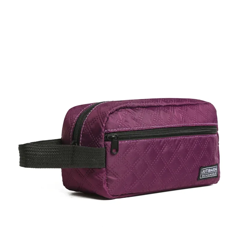 trousse de toilette d'affaires pour hommes, organisateur de maquillage de voyage, pochette de rangement de grande capacité, design de mode durable, idéale pour un usage quotidien