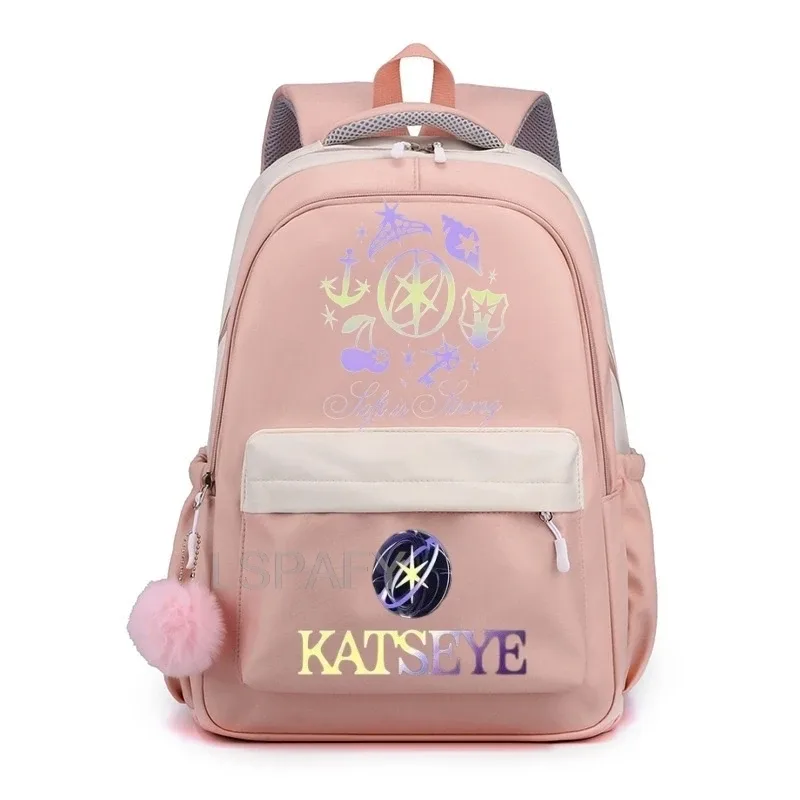 sac à dos pour ordinateur portable katseye funny teenager, sac d'école en toile cool pour femmes, sacs à dos d'étudiant de haute qualité, sac d'école tendance pour filles