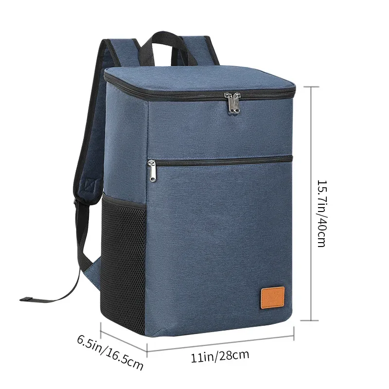 sac à dos isotherme, sac isotherme souple pour 35 canettes, sac à dos isotherme imperméable et anti-fuite pour le camping, la plage, la randonnée, les voyages