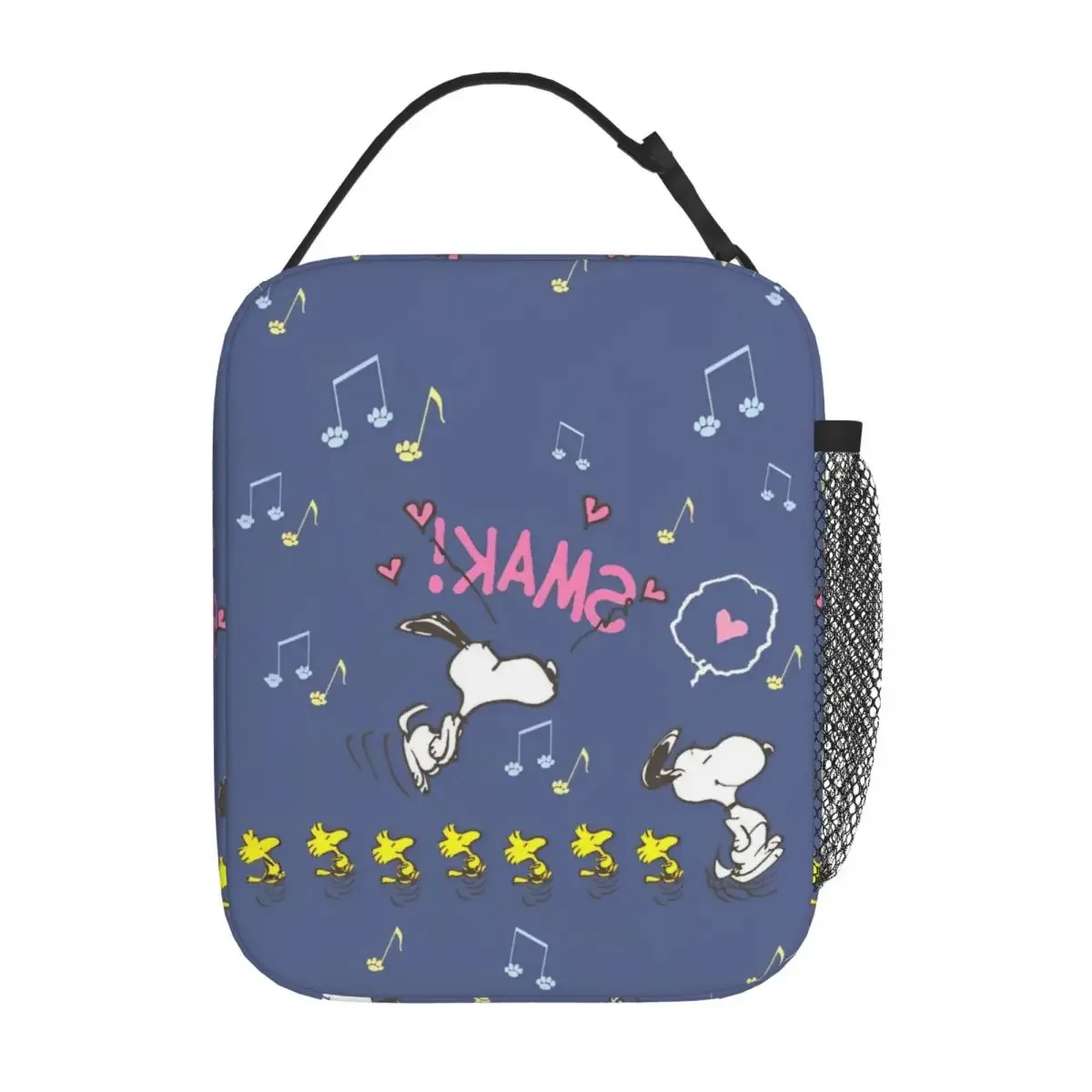 s-dog-snoopies cartoon merch sac isotherme pour le déjeuner, sac isotherme pour le travail, sac de rangement pour aliments, boîtes à déjeuner thermiques portables