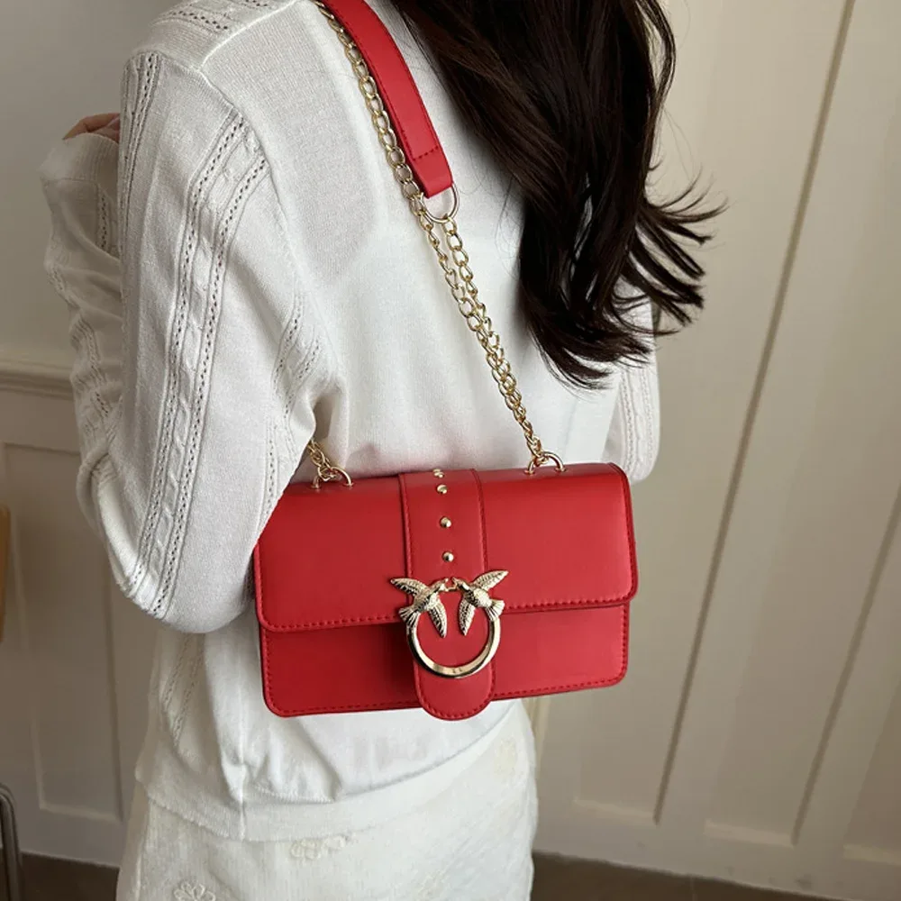 sac à bandoulière à chaîne de style coréen, nouvelle collection, tendance et polyvalent, petit sac carré pour femme
