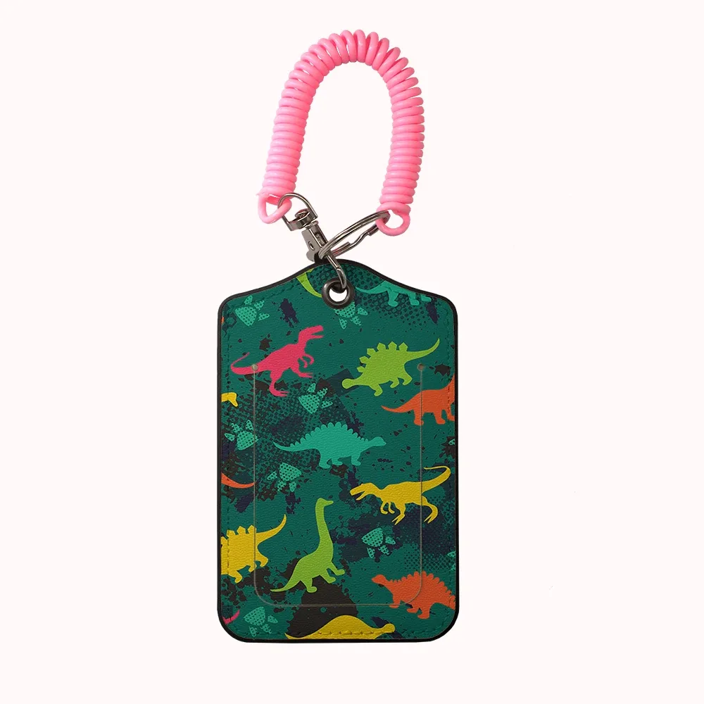 étiquette de bagage professionnelle en cuir hot animalsdinosaur team, étiquette d'adresse pour valise, étiquette d'identification nominative pour bagage de cabine