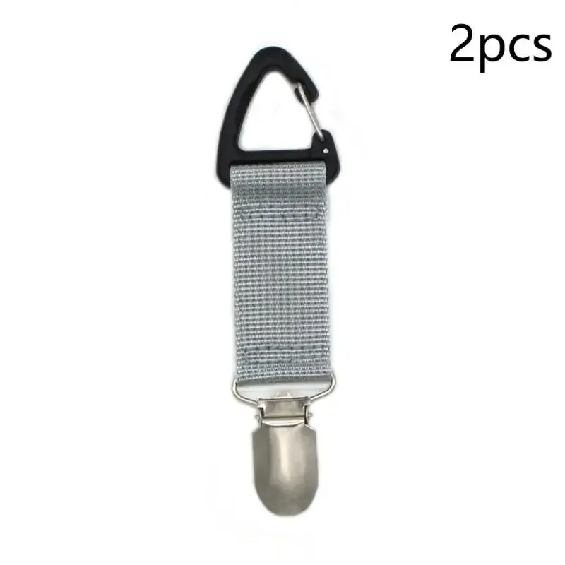 sangle nylon clip chapeau multicouleur activité plein air voyage pratique mains libres fixation stable