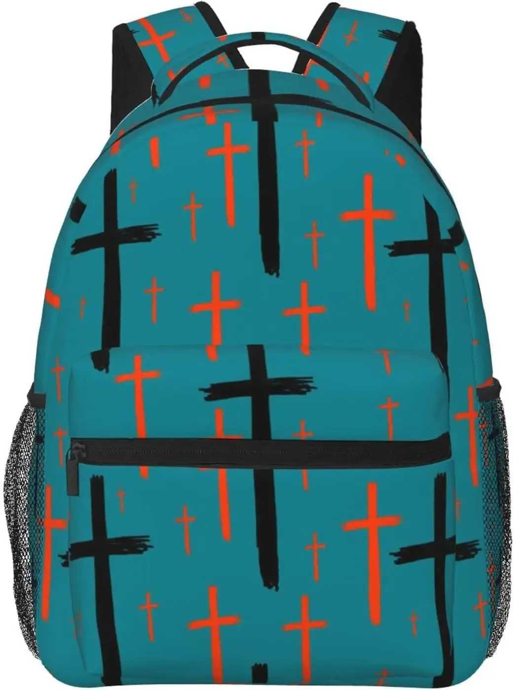 sac à dos en croix de jésus pour hommes et femmes, sac à livres léger, sac à dos pour ordinateur portable, voyage chrétien, mode