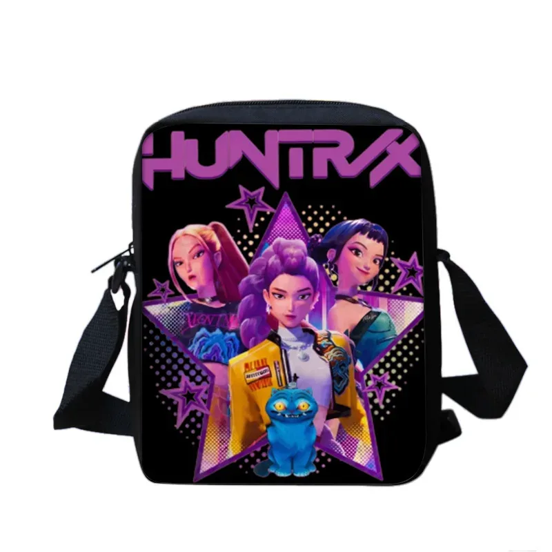 sac à bandoulière pour enfants, avec motifs de dessins animés, bretelles réglables, fermeture à glissière sécurisée, sac léger à porter à l’épaule pour garçons et filles.