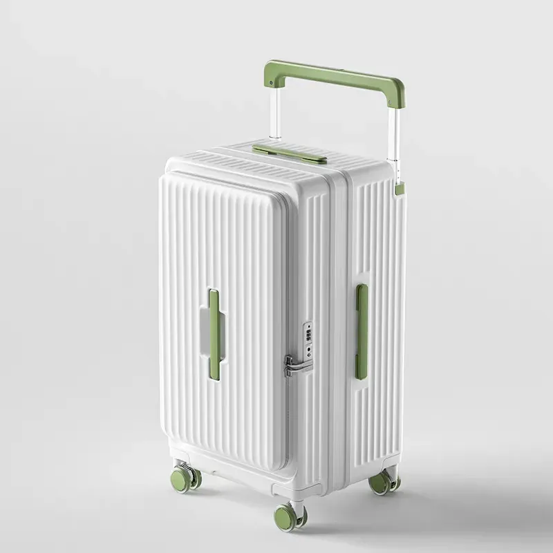 valise grande capacité 30 pouces avec serrure tsa, roues pivotantes, poignée large, bagage à roulettes rigide en pc, bagage cabine 20 pouces