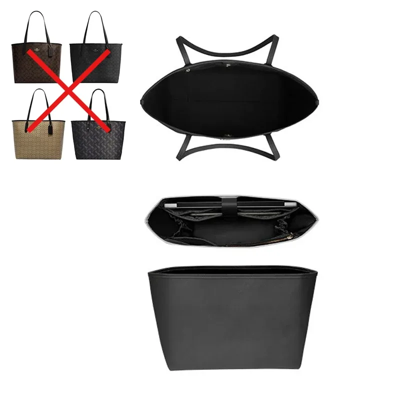 organisateur de sac en papier dupont imperméable pour city33 – insert de maintien de forme léger et imperméable, base de sac intérieure, accessoires