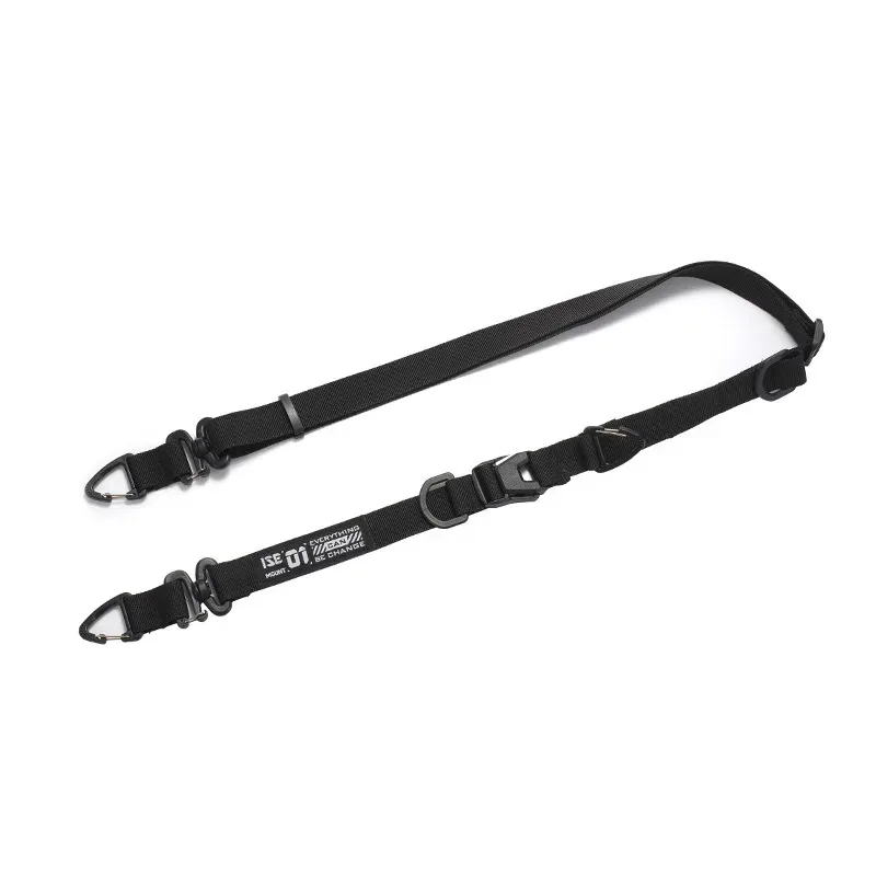 sangle de sac à dégagement rapide pour camping en plein air avec anneau de suspension, sangle de sac bandoulière multifonction réglable