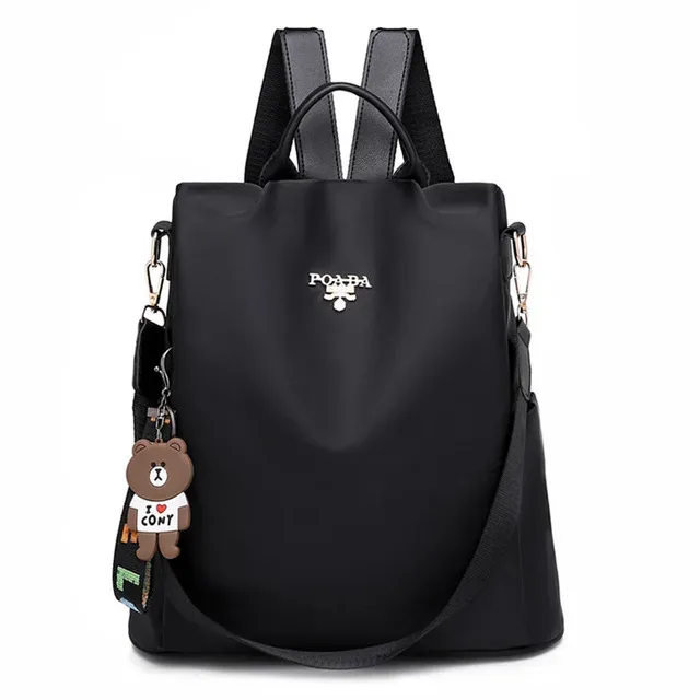 sac à dos oxford étanche pour femmes, sac à dos antivol à la mode, sac d'école imprimé de haute qualité, grande capacité, 2024