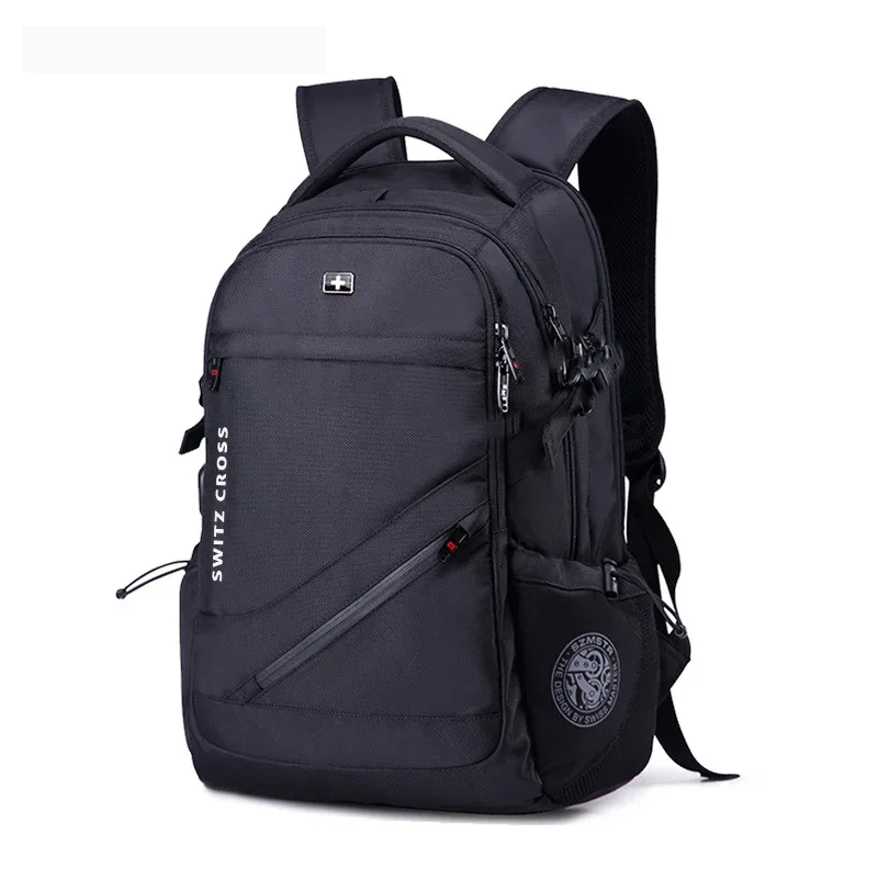 sac à dos antivol pour homme mochila swiss avec port usb, sac à dos imperméable pour ordinateur portable de 15,6 pouces et 17 pouces, pour affaires et école