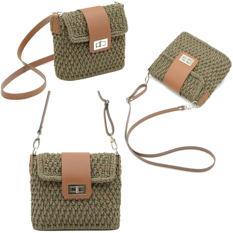 accessoires de sacs de bricolage faits à la main pour femmes, pièces avec housse de sac astronomique, sangle initiée, remplacement en cuir, sacs à bandoulière