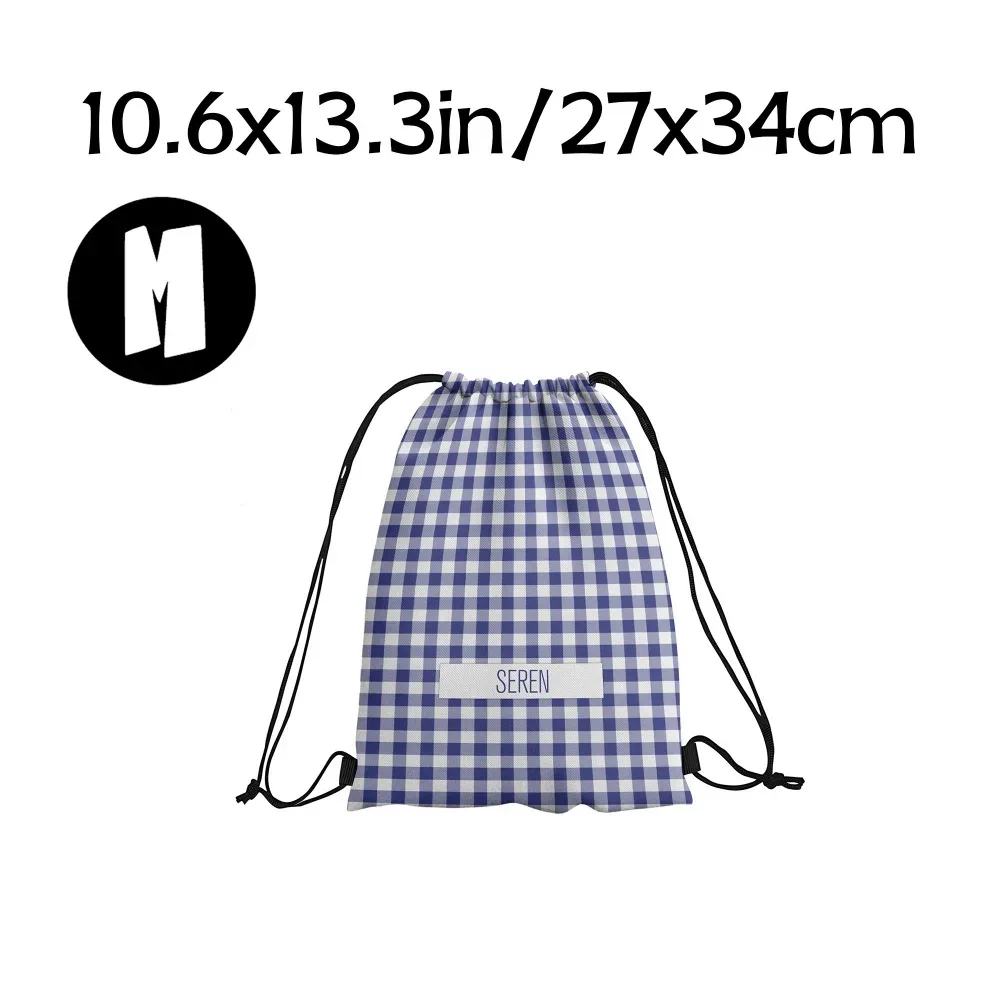 texte et nom/numéro personnalisés, fermeture à cordon, sacs de voyage pour le sport et la gym lavables en machine, cadeau diy adapté aux trajets quotidiens, aux événements, aux commandes