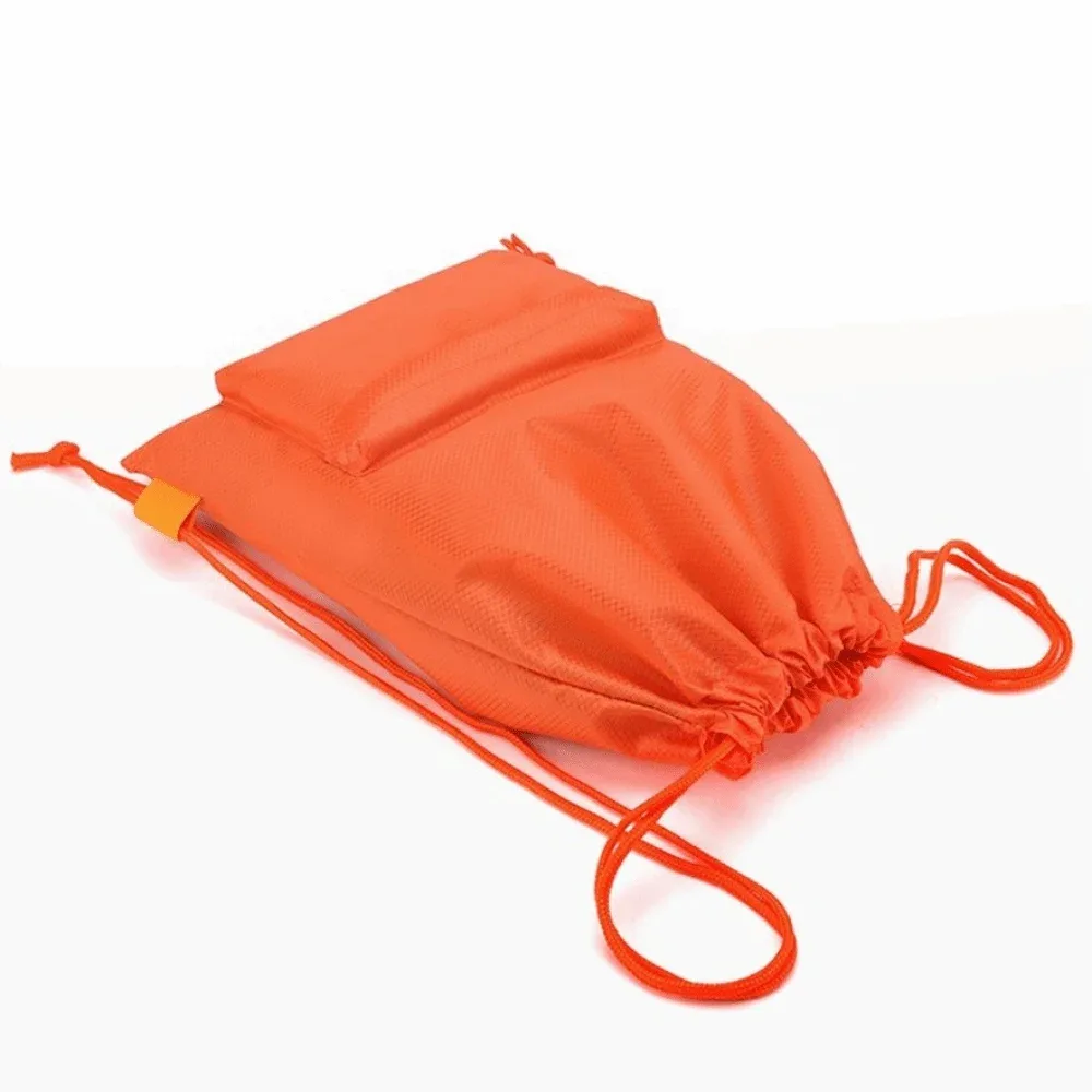sac de sport à cordon de serrage de couleur unie, sac de fitness étanche de grande capacité, bretelles réglables, sac à dos d'entraînement à séchage rapide, unisexe